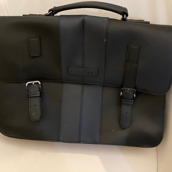 Ted Baker London Twill Satchel Bag - Picture 3 of 8